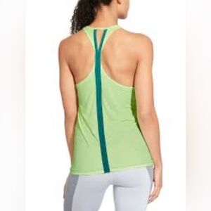 Athleta Spree Tank Luminous Green/Tahitian Teal